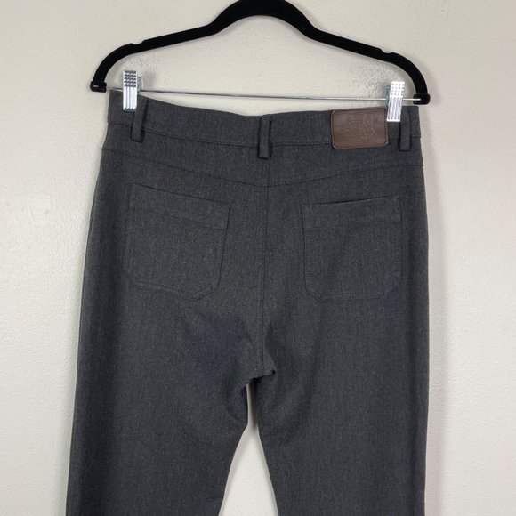 Weekend Max Mara Woman's 8 Gray High Rise Classic 5 Pocket Trouser Pants - Picture 7 of 12